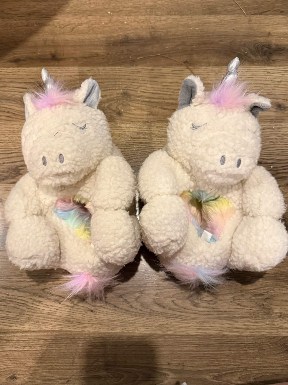 GAP Girls unicorn slippers